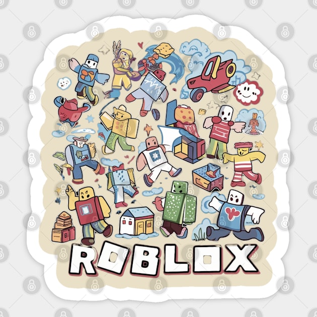 Roblox Kids - Boy and Girl Sticker by Signum